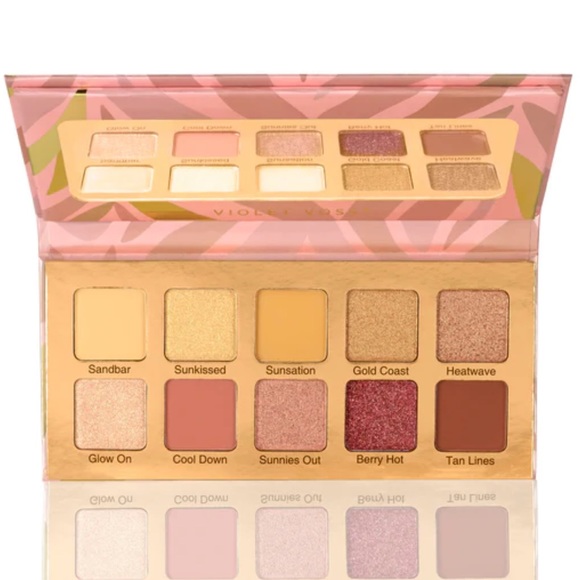 Violet Voss Cosmetics SunKissed Summer Pigment Eyeshadow Palette NIB - Picture 5 of 10
